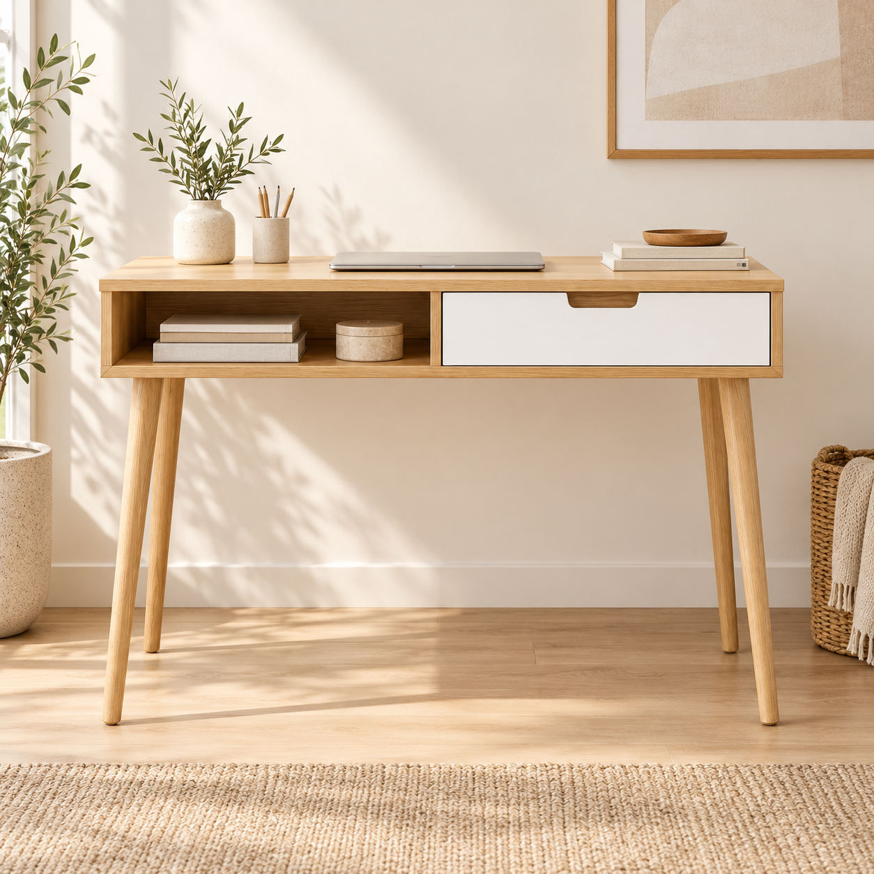 escritorio alba ambiente · propuesta de diseño HANKA WOOD